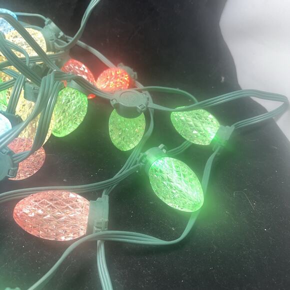 2 Sets GE 36 Color Changing C9 LED White/Multi-Color Lights w/14 Functions - Picture 3 of 14